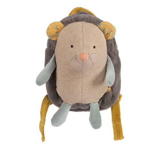 Load image into Gallery viewer, Hedgehog Backpack  By Moulin Roty
