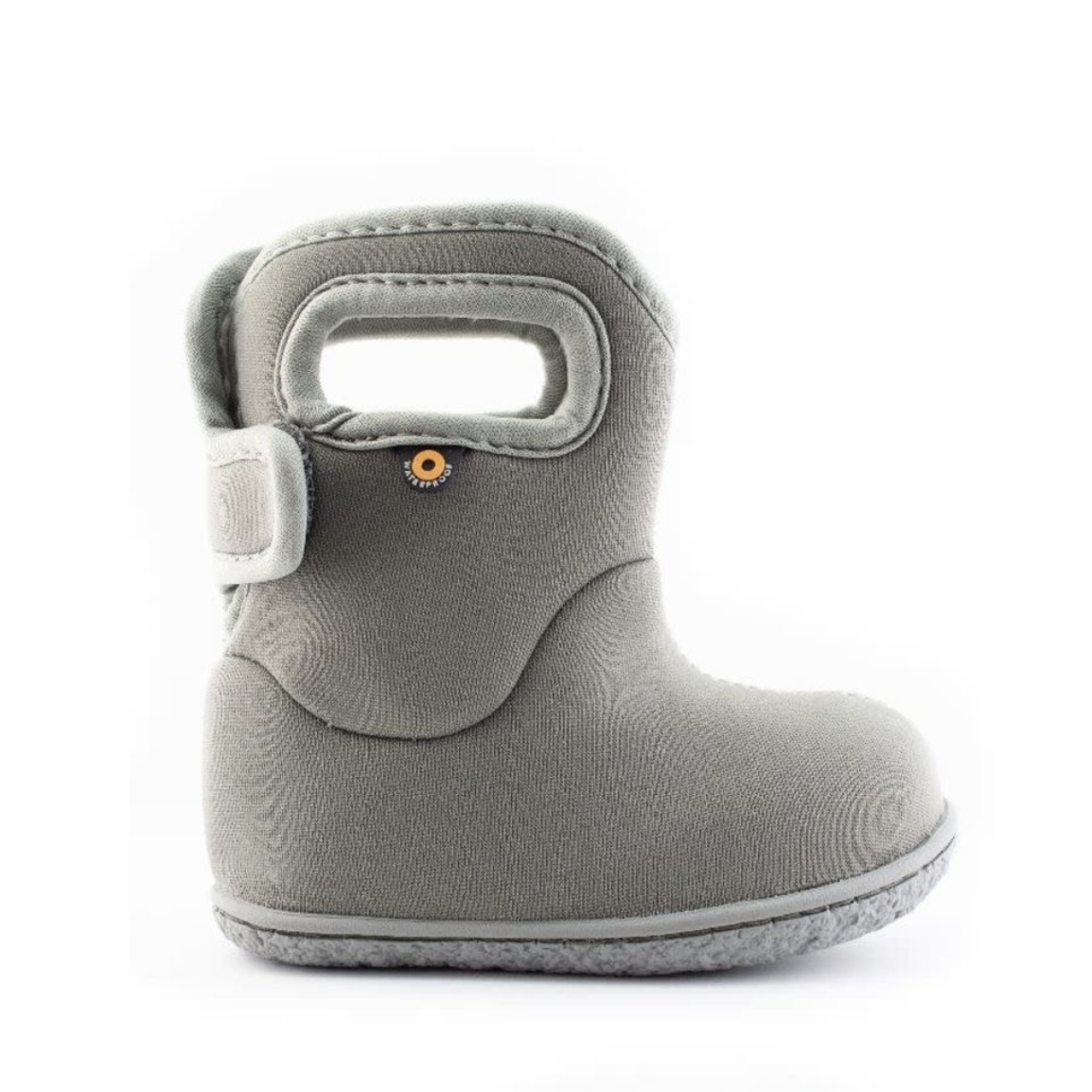 BOGS Baby Boots Solid Light Gray