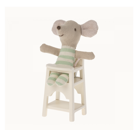 Load image into Gallery viewer, Maileg - High chair, Mouse - Off white
