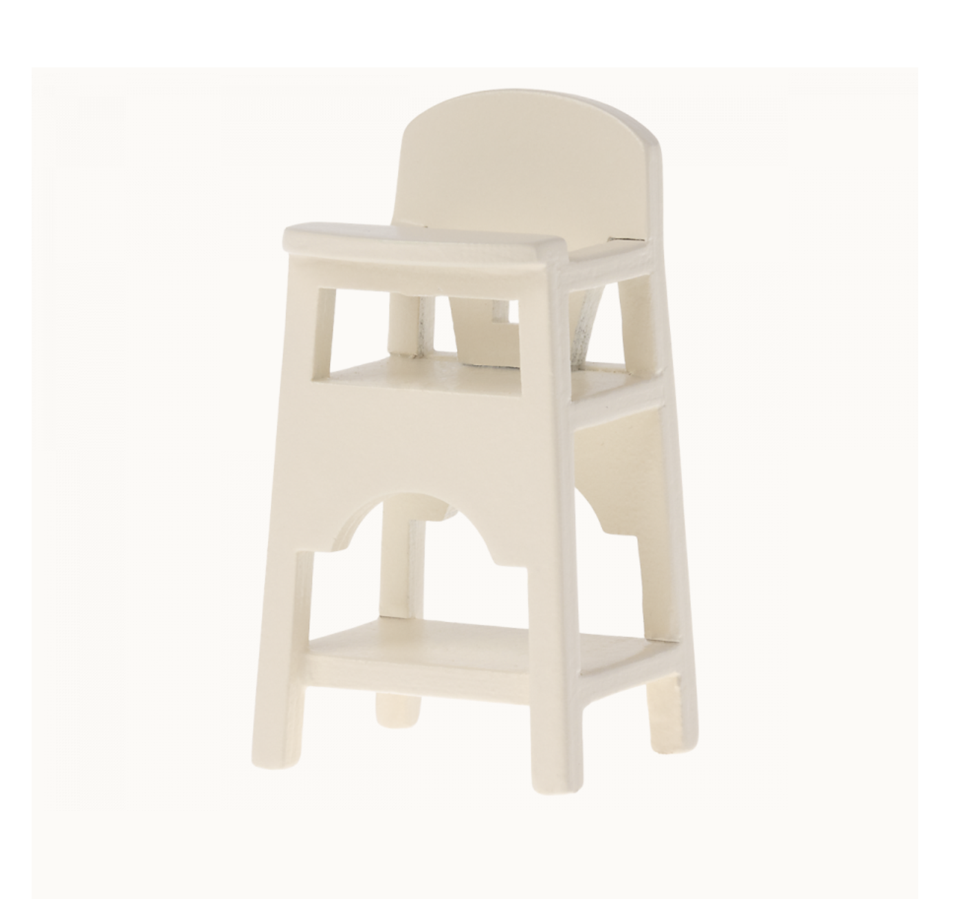 Maileg - High chair, Mouse - Off white