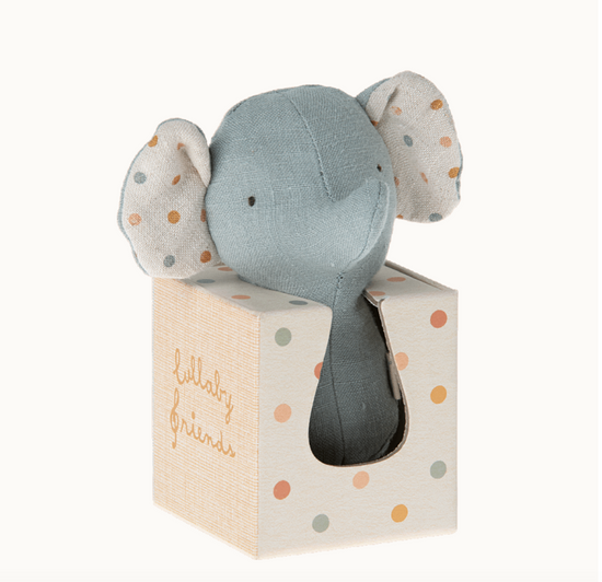 Load image into Gallery viewer, Maileg Lullaby friends - Elephant Rattle
