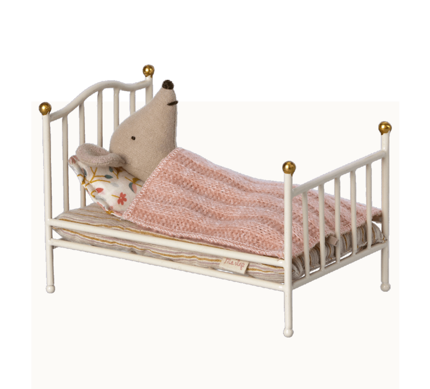 Load image into Gallery viewer, Maileg Vintage bed, Mouse - Off white
