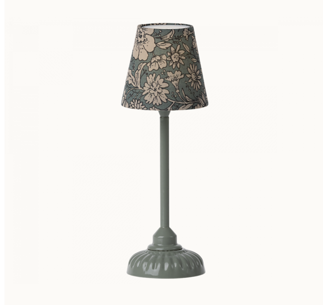 Maileg Vintage floor lamp, Small - Dark Mint
