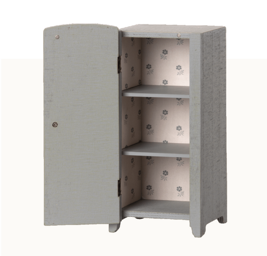 Load image into Gallery viewer, Maileg Miniature closet - Grey/mint
