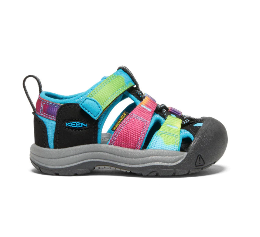 KEEN Toddlers' Newport H2 Rainbow Tie Dye