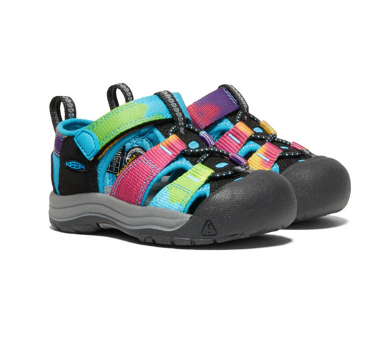 KEEN Toddlers' Newport H2 Rainbow Tie Dye