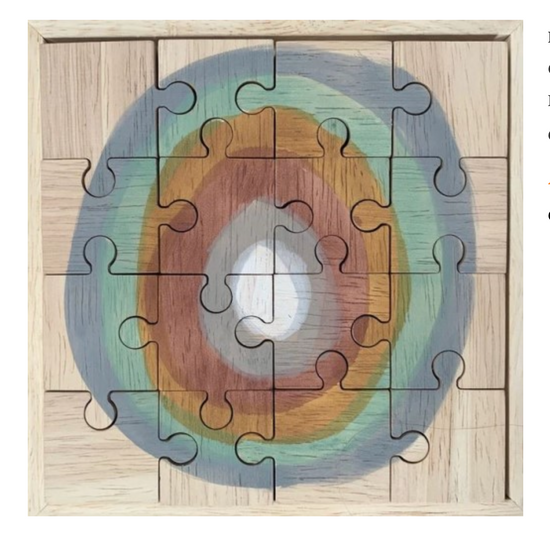 Puzzle - Earth Moon 16 pcs By Papoose