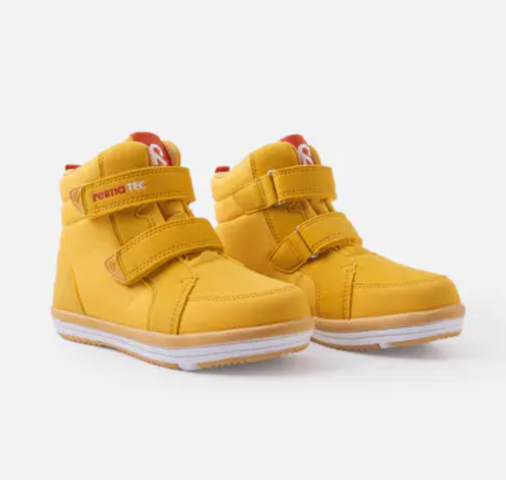 Load image into Gallery viewer, REIMA Mid-season Waterproof Shoes Ochre Yellow
