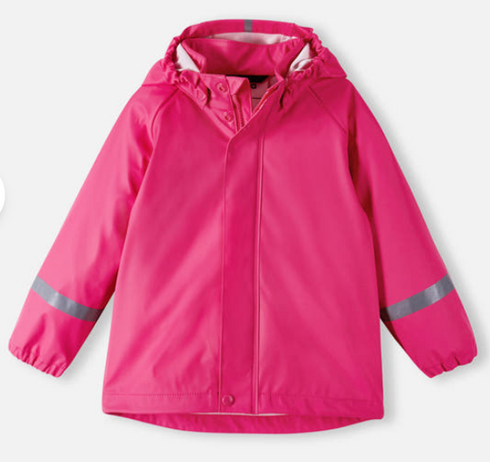 REIMA Waterproof Rain Jacket - Lampi - Candy Pink