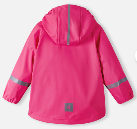 REIMA Waterproof Rain Jacket - Lampi - Candy Pink