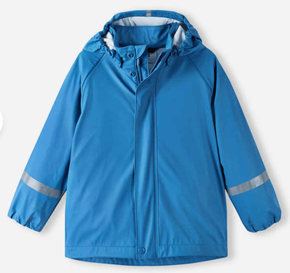 REIMA Waterproof Rain Jacket Lampi Denim Blue SHOE SHOE