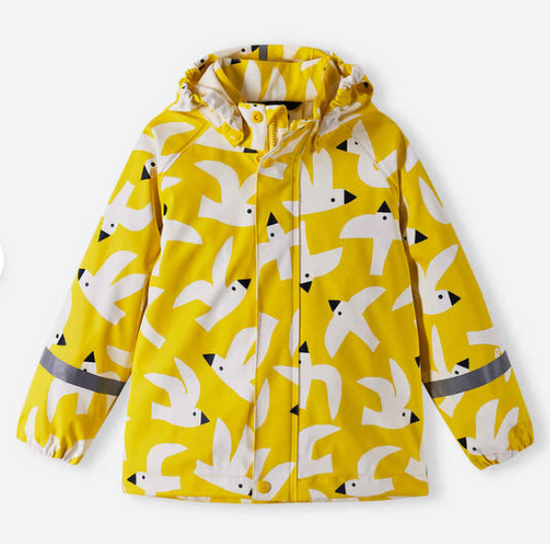 REIMA Waterproof Rain Jacket - Vesi - Yellow