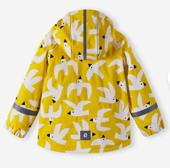 REIMA Waterproof Rain Jacket - Vesi - Yellow