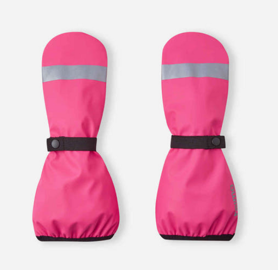 REIMA Waterproof Shell Rain Mittens - Puro - Pink
