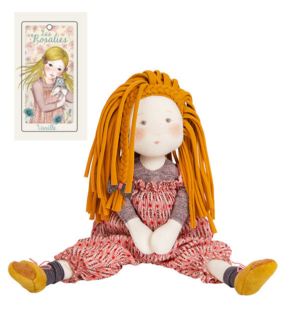 Les Rosalies - Vanille Rag Doll By  Moulin Roty