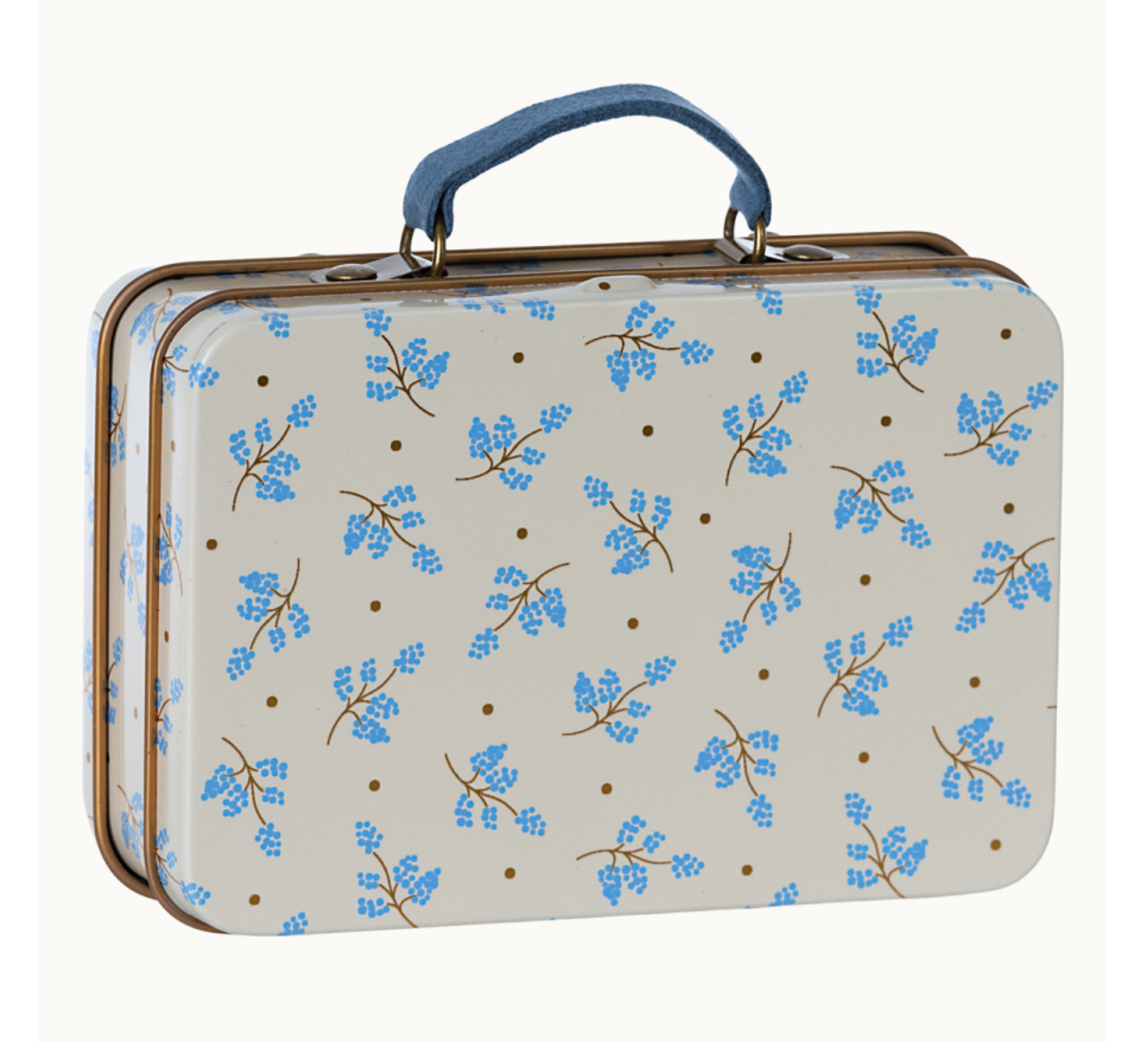 Maileg - Small suitcase, Madelaine - Blue