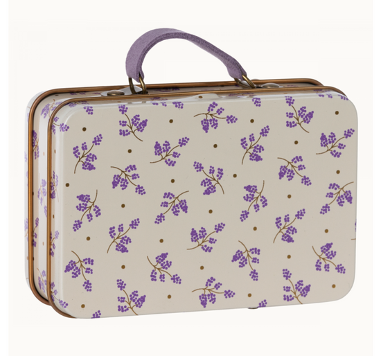 Maileg - Small suitcase, Lavender