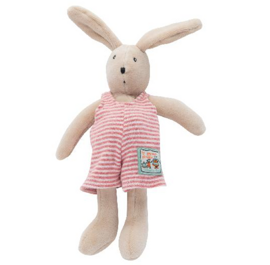 Grande Famille -    Sylvain Rabbit Soft Toy, Mini (20cm)  By Moulin Roty