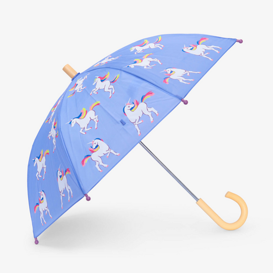 Load image into Gallery viewer, Hatley Unicorn Sky Dance Umbrella
