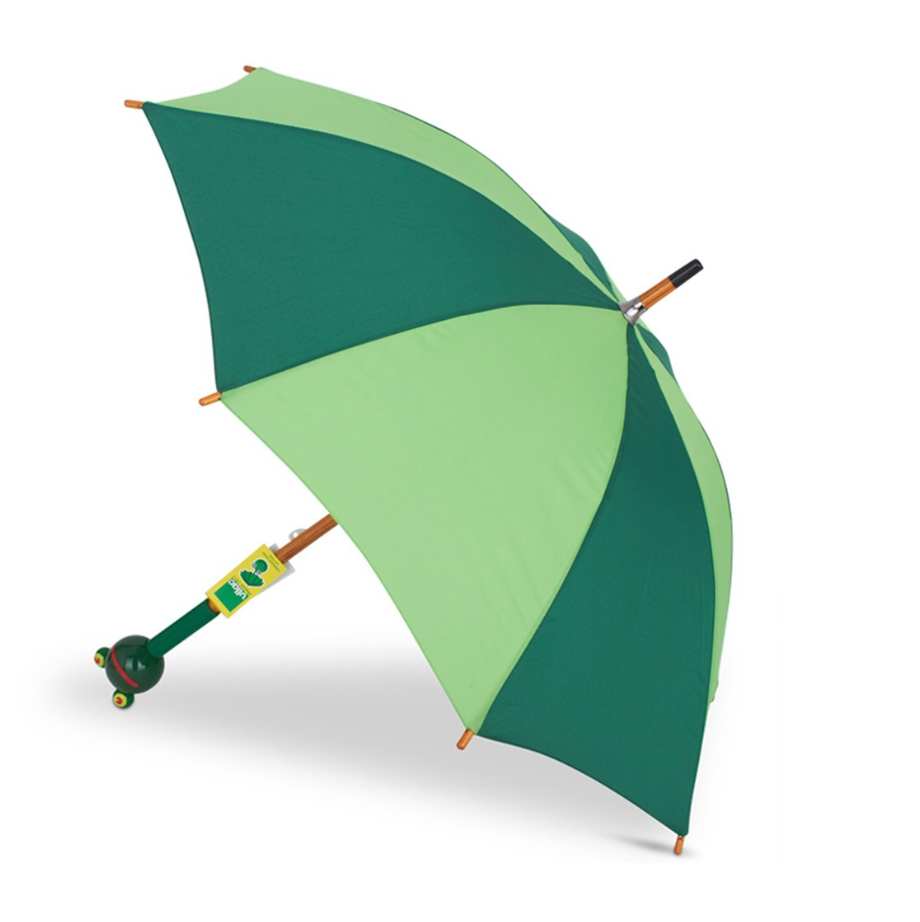 VILAC - Wooden Green Frog Umbrella