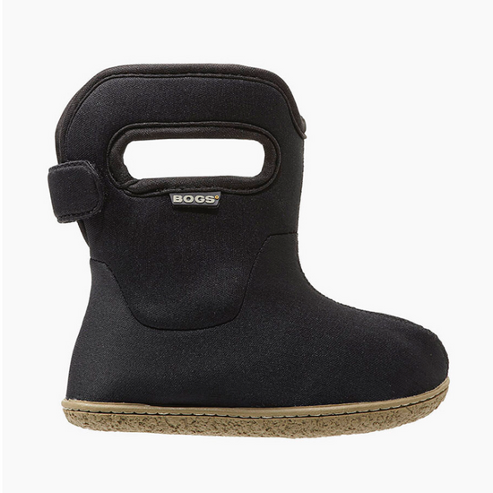 BOGS Baby Boots Solid Waterproof Boots Black/Noir