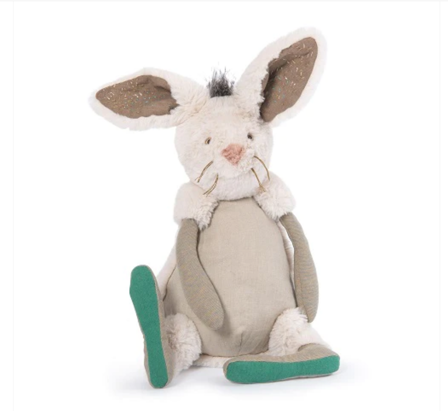 Neige rabbit soft toy By Moulin Roty & Cecile Blindermann