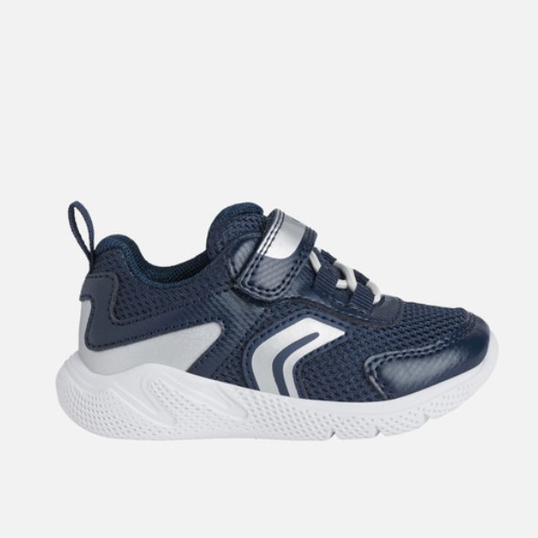 GEOX Sprintye Baby Navy Silver