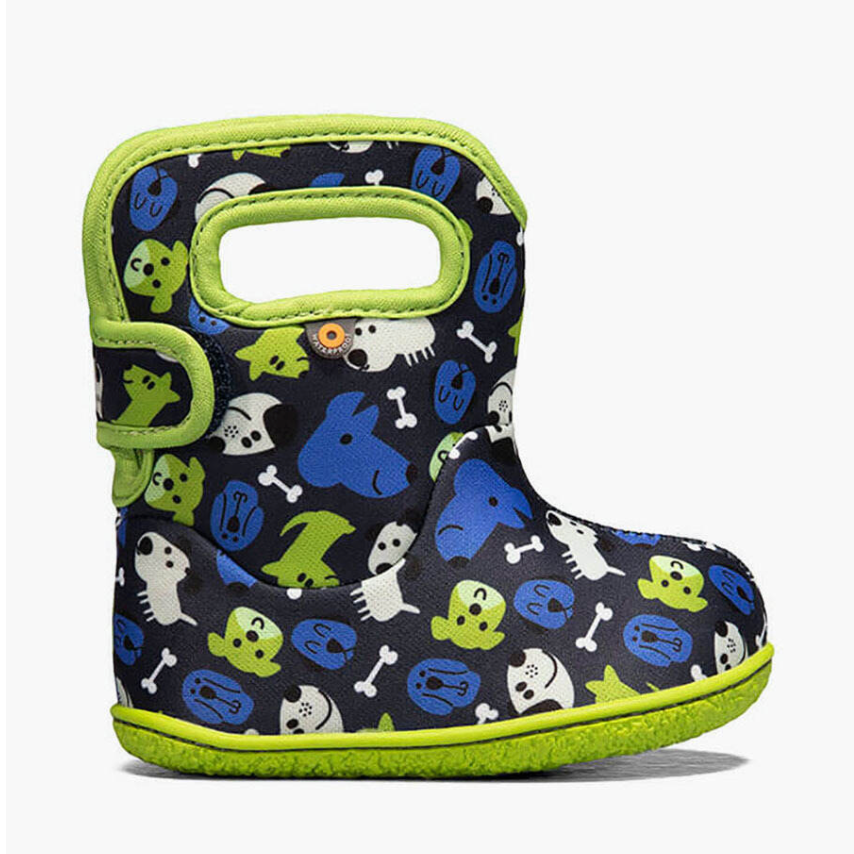BOGS Baby Boots Puppy Blue Multi