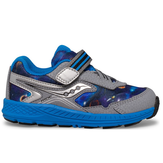 Load image into Gallery viewer, SAUCONY Ride 10 JR Grey/Blue/Space

