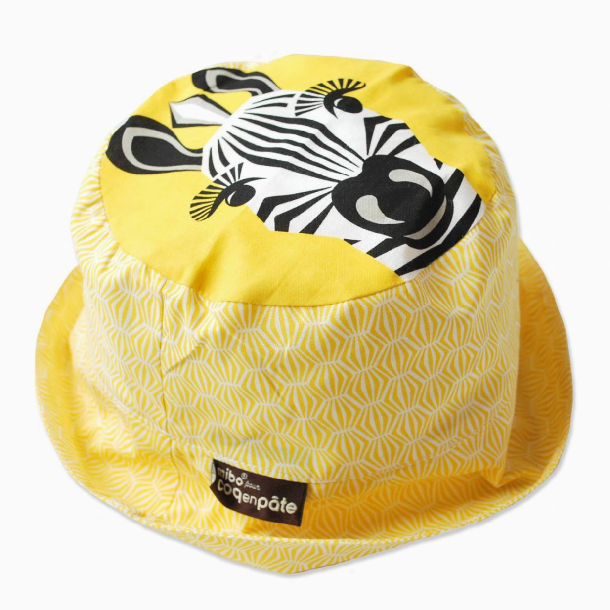 Zebra Sun Hat Organic Cotton